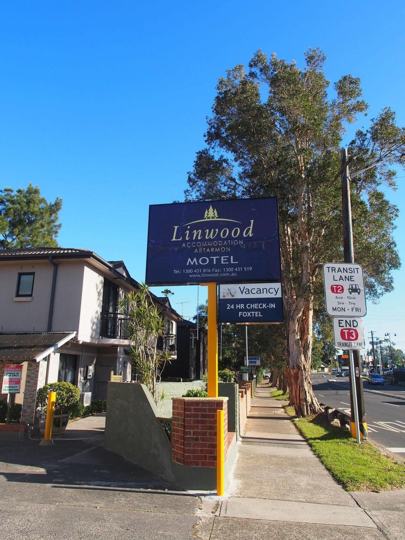Linwood Lodge Motel 시드니 외부 사진